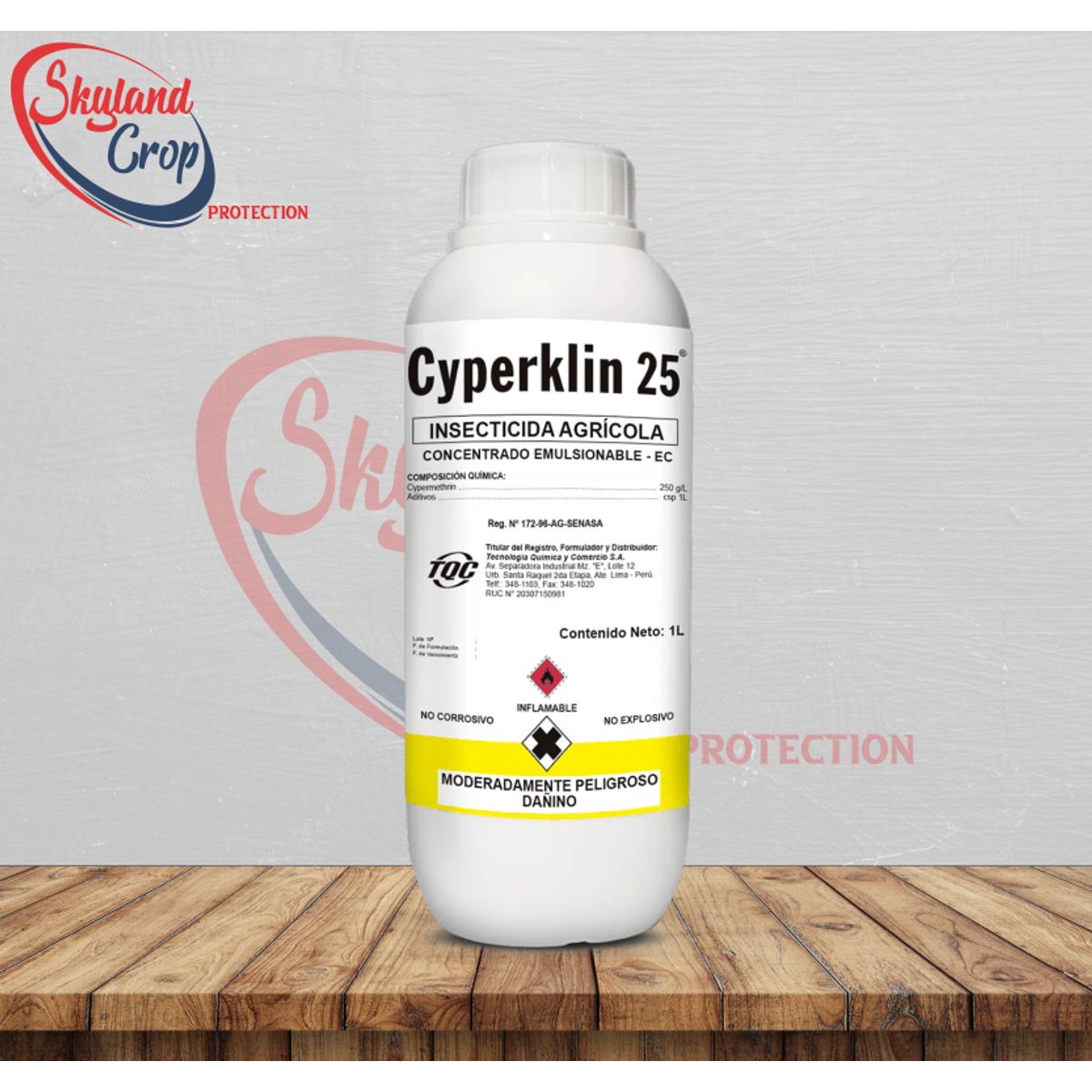 GENERICO - CYPERKLIN 25 1L  INSECTICIDA AGRÍCOLA