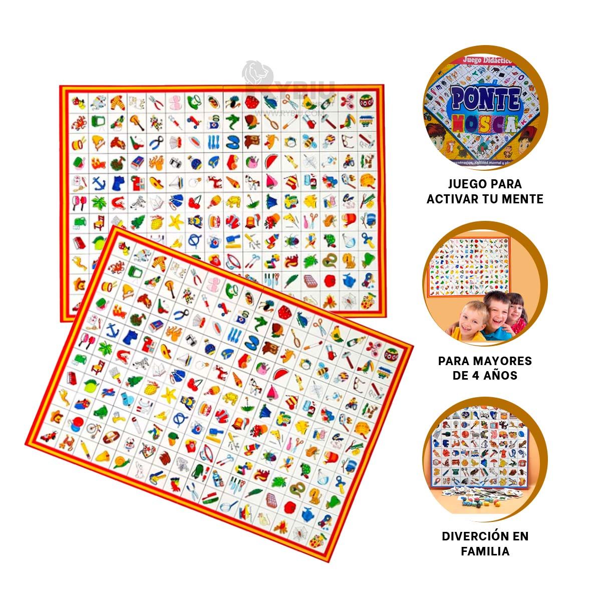 GENERICO - Diversion Educativa en Multicolor Y+Gift Stickers