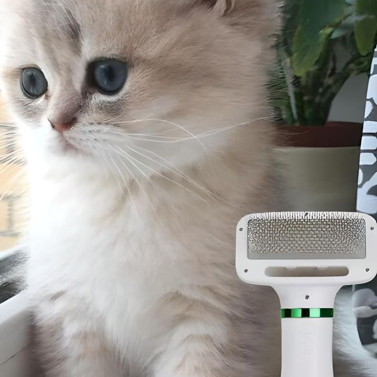 GENERICO - SECADOR PEINE CEPILLO PERROS GATOS ELÉCTRICO PROFESIONAL