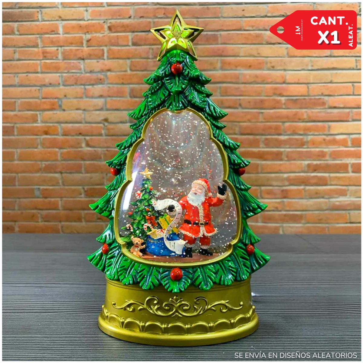 INSPIRA - Lampara Adorno navideño Arbol de Navidad