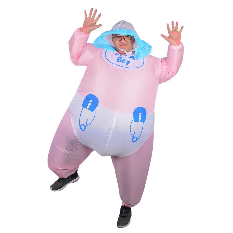 GENERICO - Disfraz Inflable de Bebe Gigante