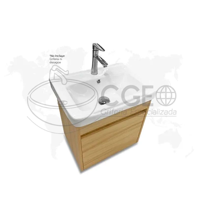 XM - LAVATORIO  DE LOZA  CON CAJON YTAC5036-74