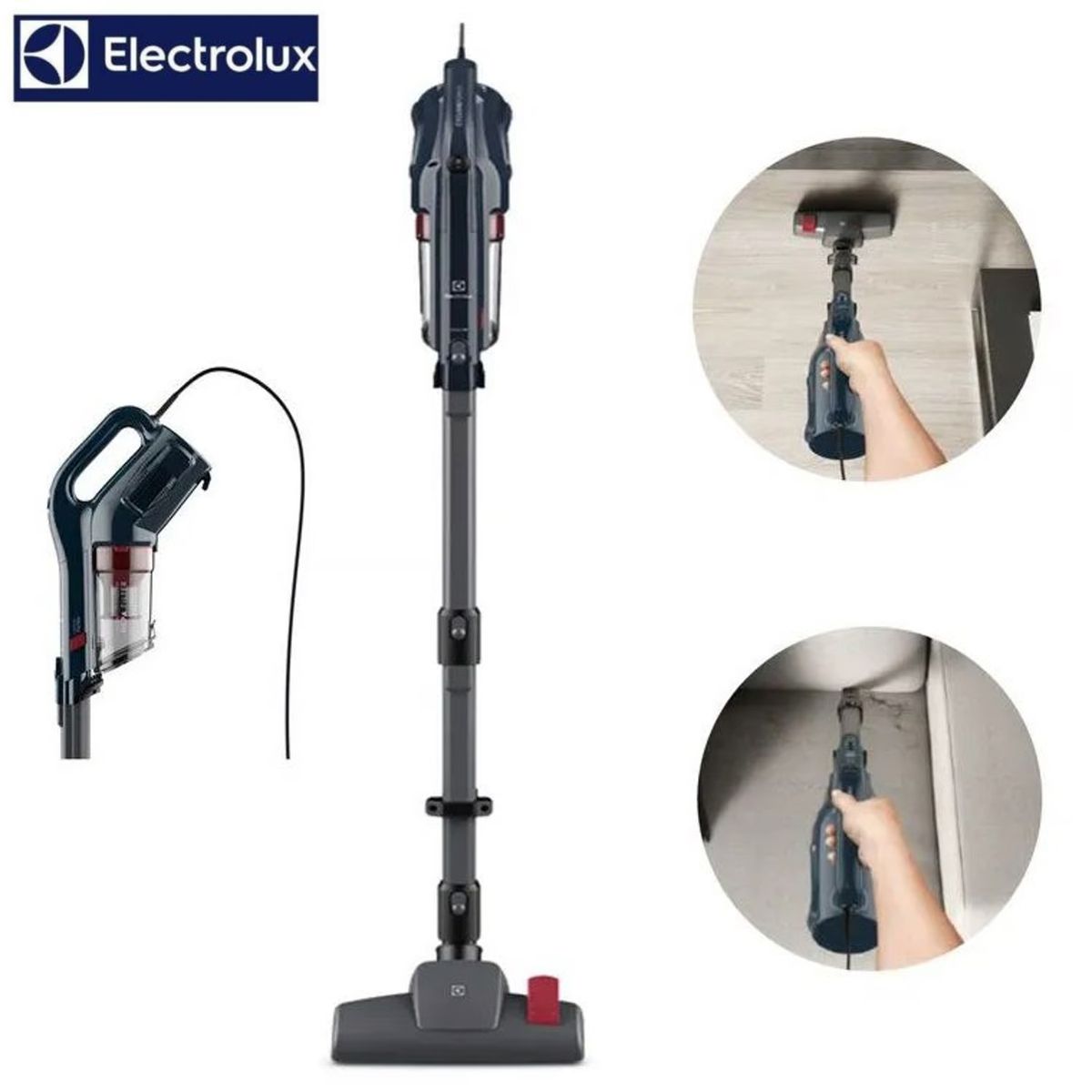 ELECTROLUX - ASPIRADORA ELECTROLUX VERTICAL CON CABLE 3 En 1 - PTE10