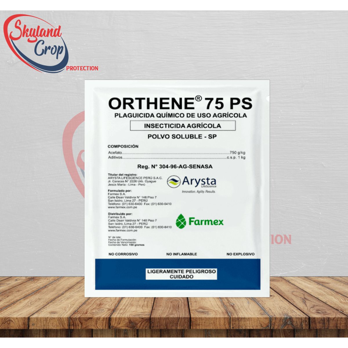 GENERICO - ORTHENE 100gr  INSECTICIDA AGRÍCOLA