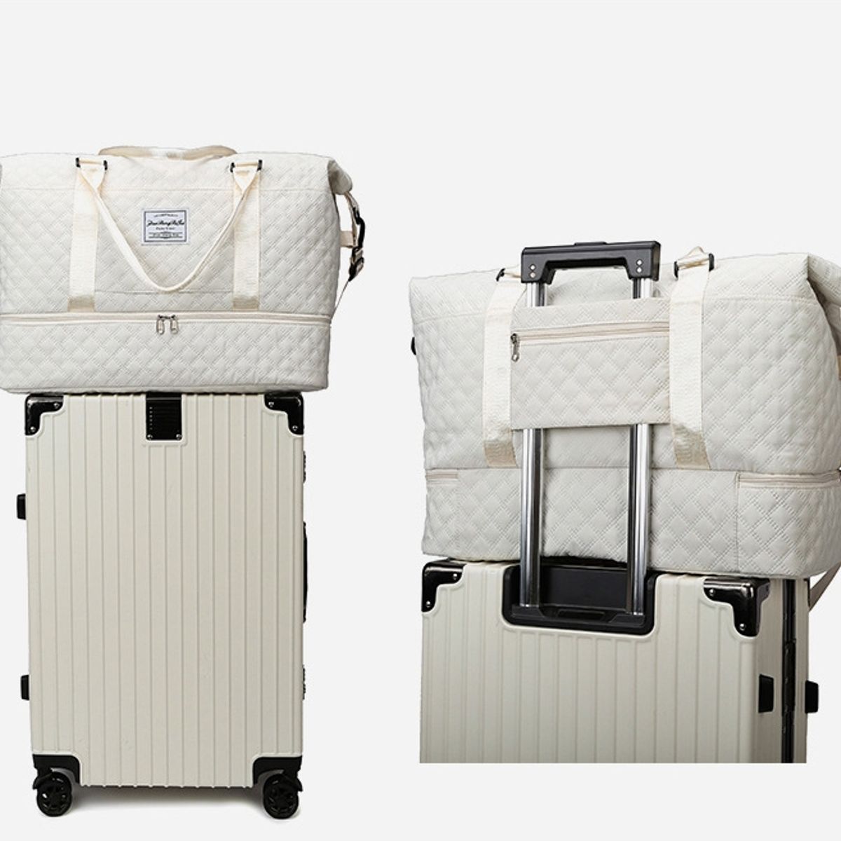 BLWOENS - Paquete de viaje de gran capacidad - Blanco