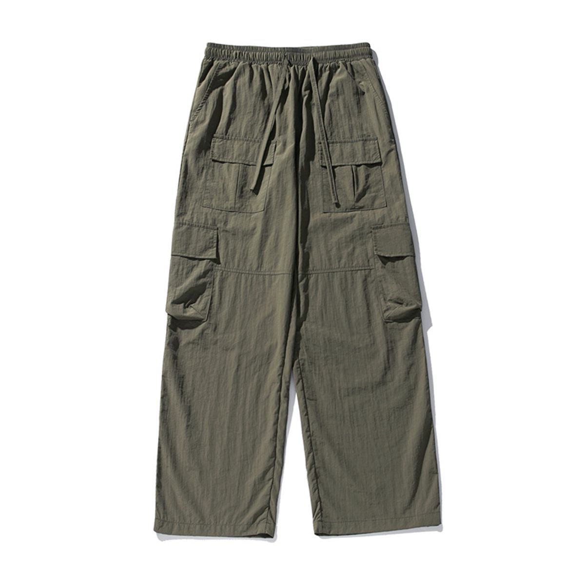 BLWOENS - Pantalones largos de primavera y otoño para hombres - Verde