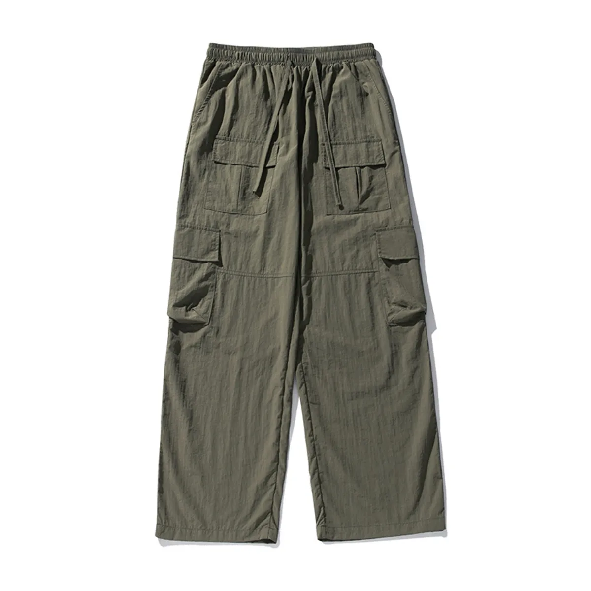 BLWOENS - Pantalones largos de primavera y otoño para hombres - Verde