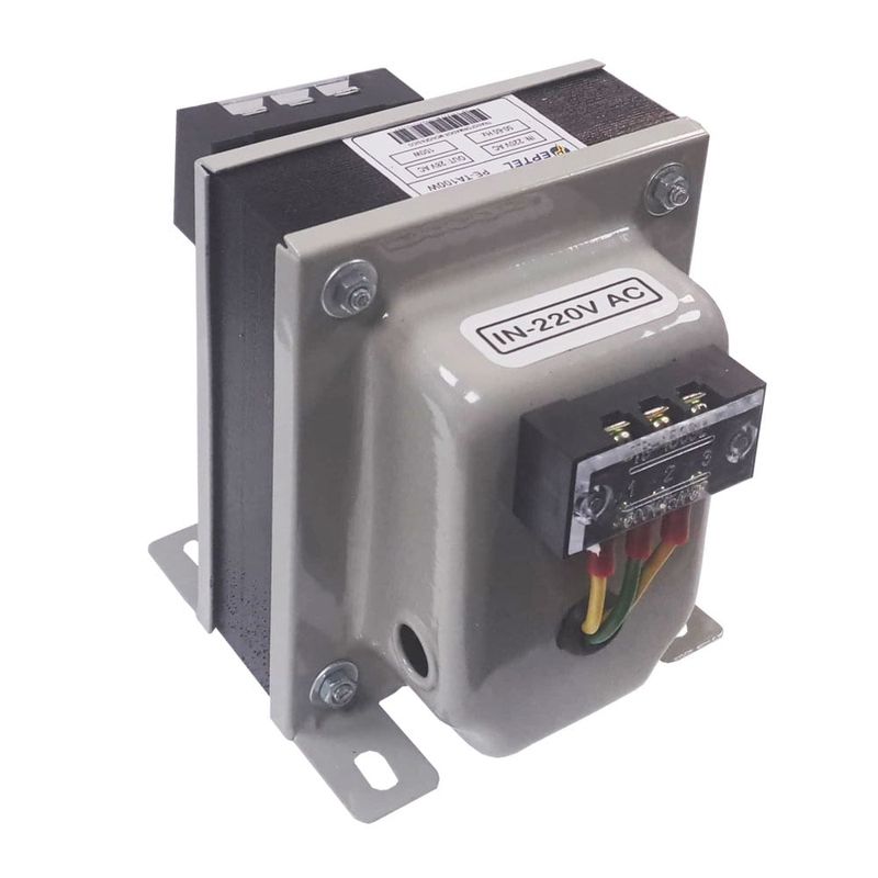 NACIONAL - Transformador monofásico 220v A 28v 100w 60hz