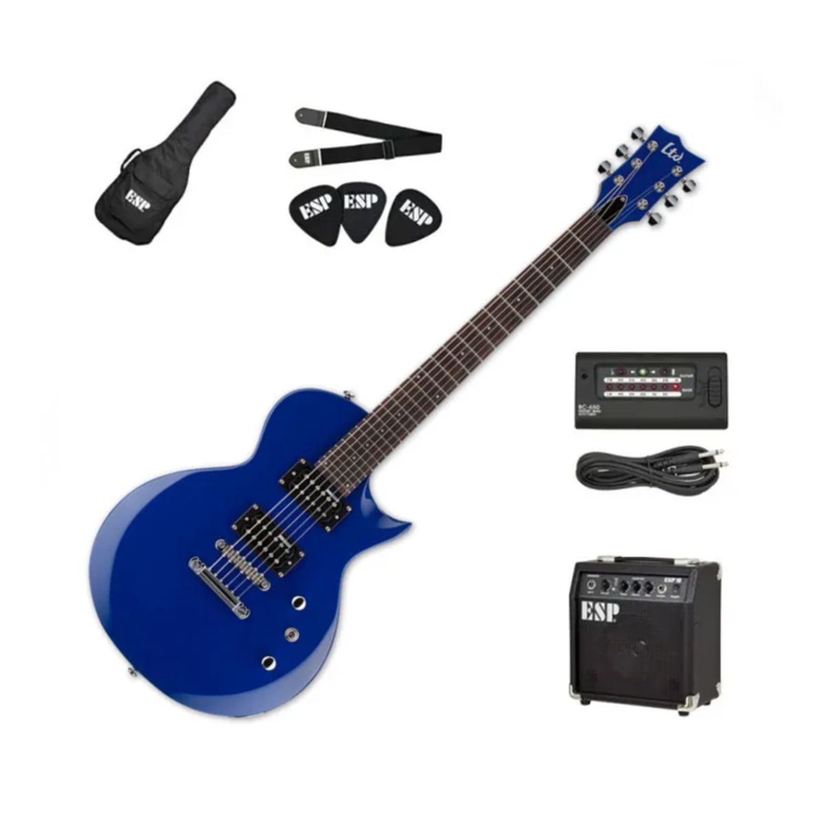 LTD - PACK EC-10 BL PACK GUITARRA ELECTRICA LTD