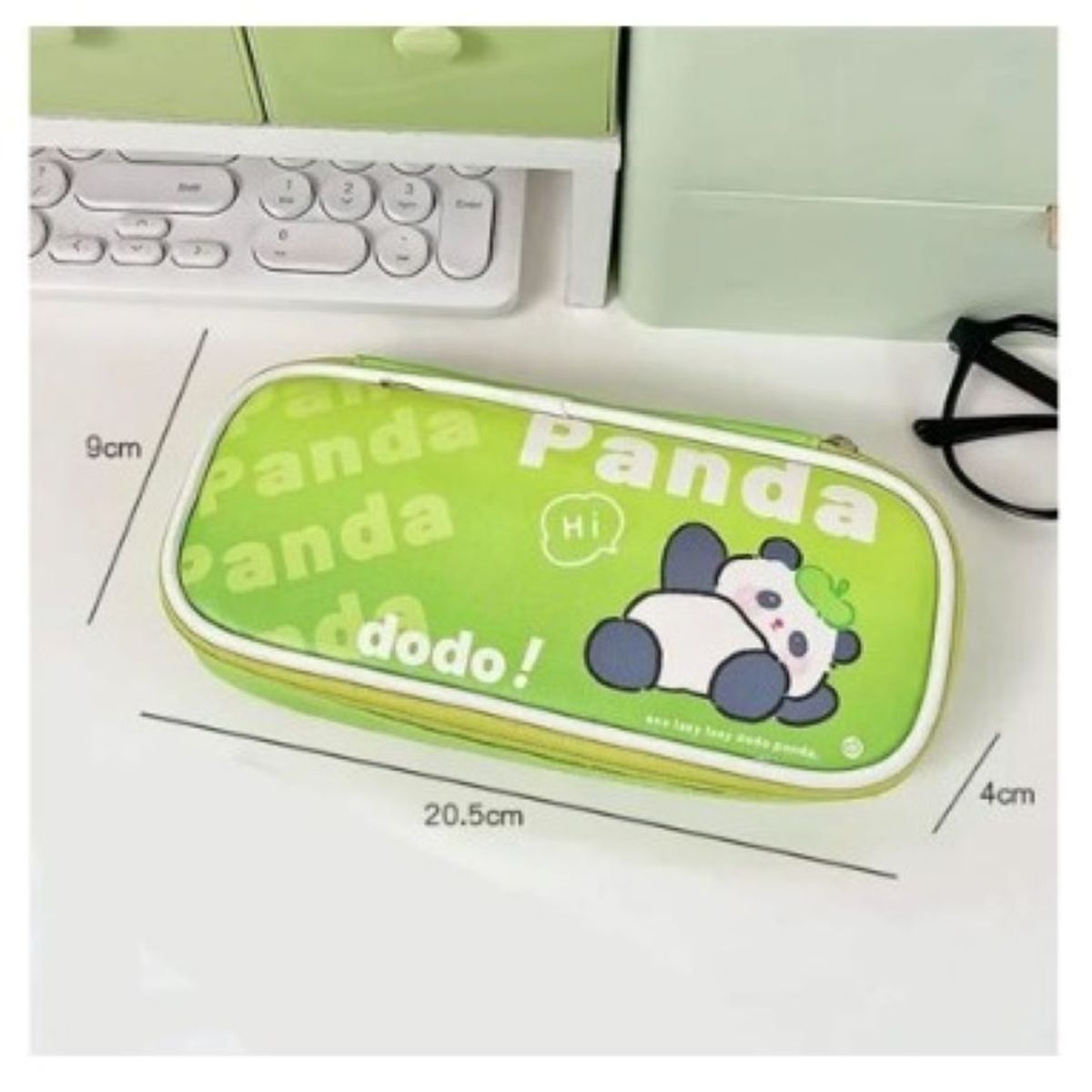 GENERICO - CARTUCHERA PANDA DODO VERDE