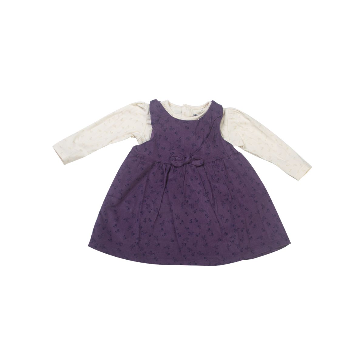 PILLIN - Vestido Cotelé cPolera Bebé Niña PVV820 PILLIN