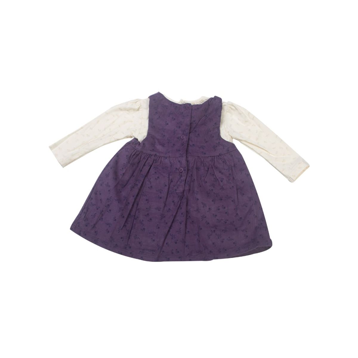 PILLIN - Vestido Cotelé cPolera Bebé Niña PVV820 PILLIN