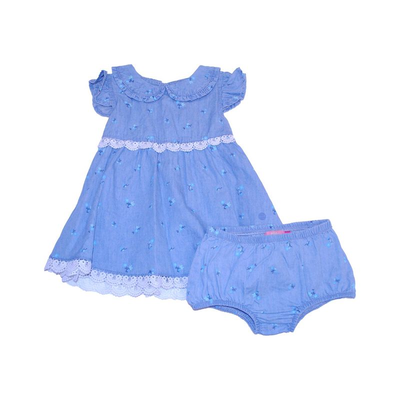 PILLIN - Vestido Bebé Niña C Calzón PVW706 PILLIN