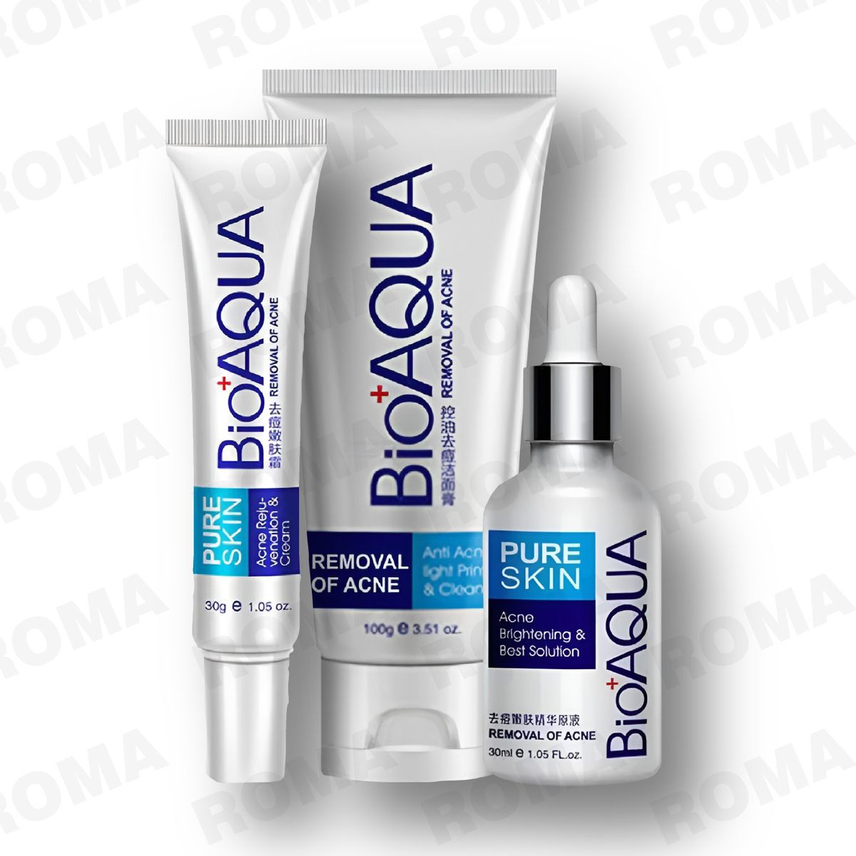 BIOAQUA - KIT ANTIACNE 3PZ PURE SKIN BIOAQUA