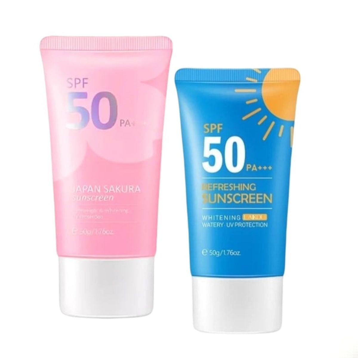 BIOAQUA - PACK PROTECTOR SOLAR JAPAN SAKURA Y PROTECTOR REFRESCANTE LAIKOU