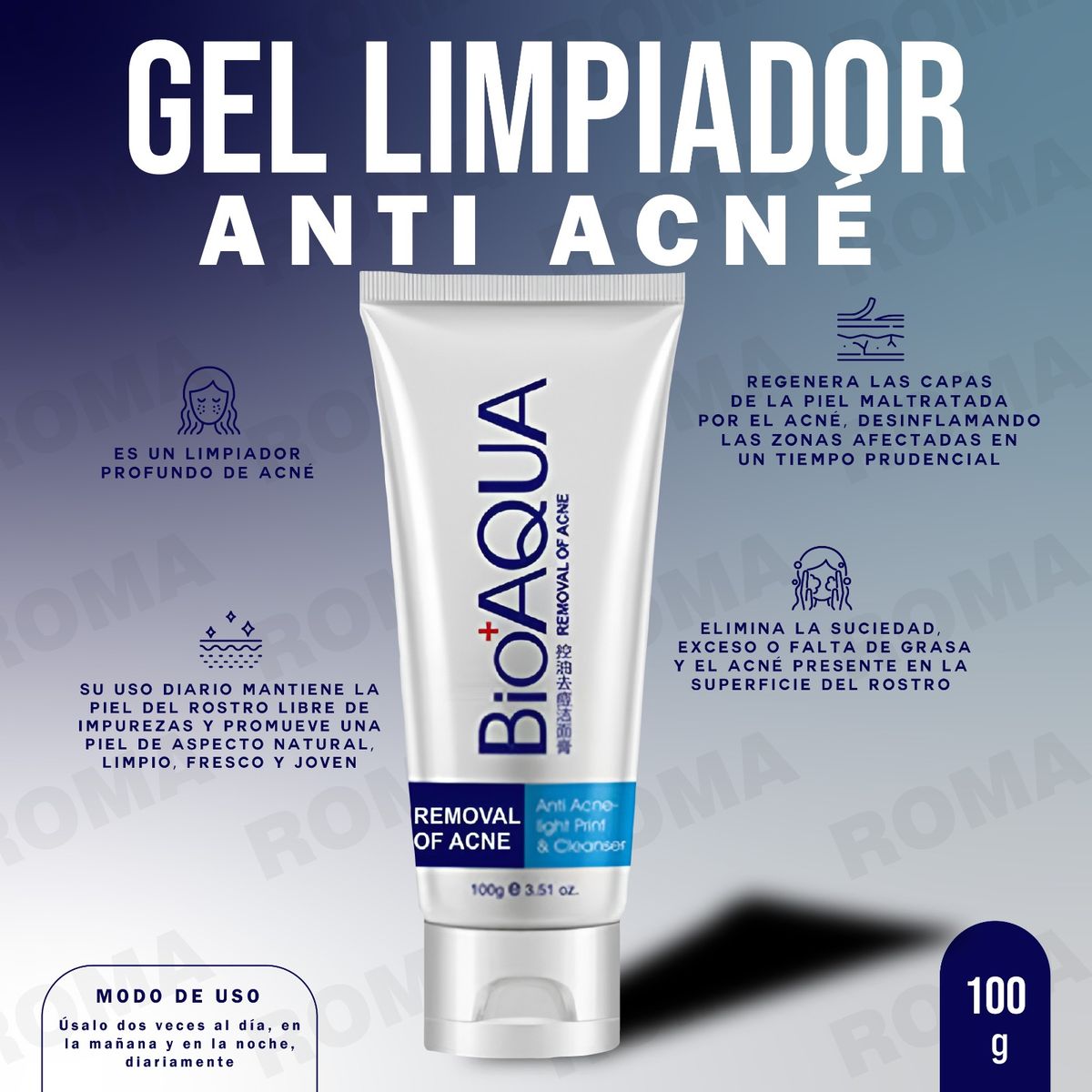 BIOAQUA - KIT ANTIACNE 3PZ PURE SKIN BIOAQUA