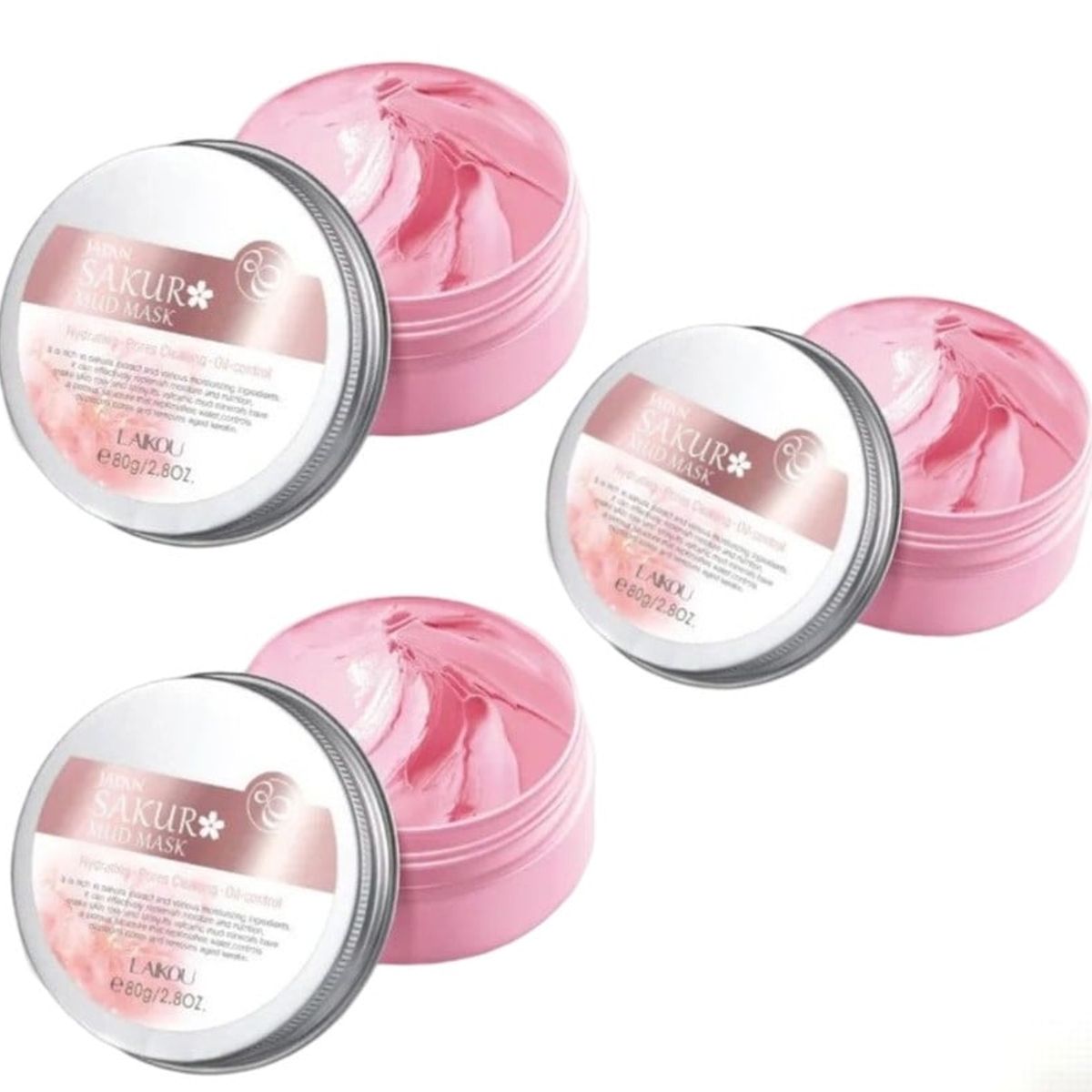 BIOAQUA - PACK 3 MASCARILLA FACIAL JAPAN SAKURA LAIKOU