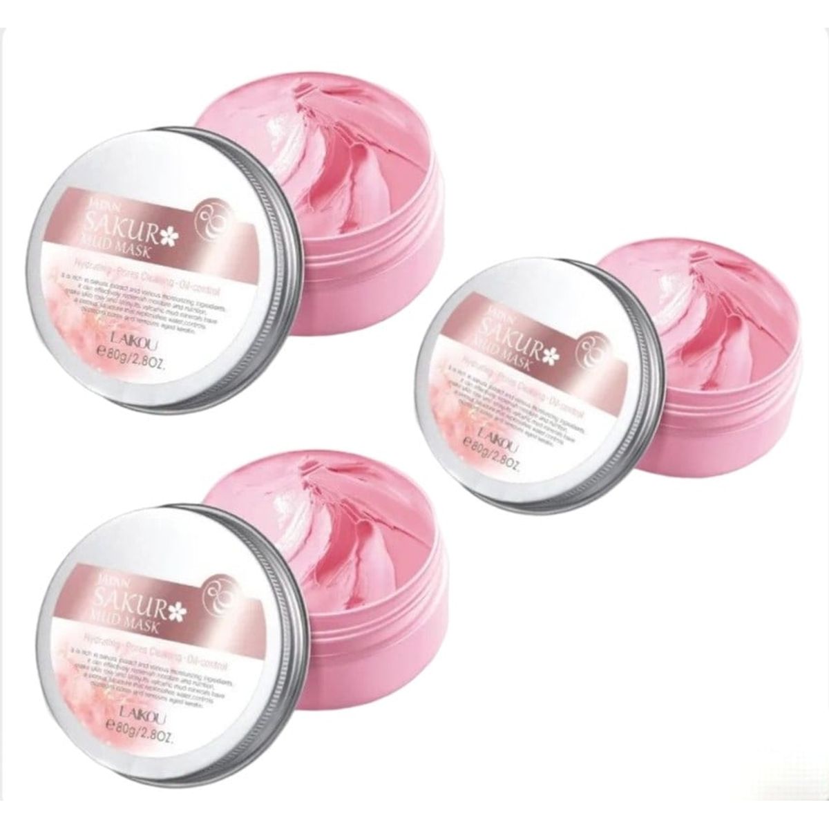 BIOAQUA - PACK 3 MASCARILLA FACIAL JAPAN SAKURA LAIKOU