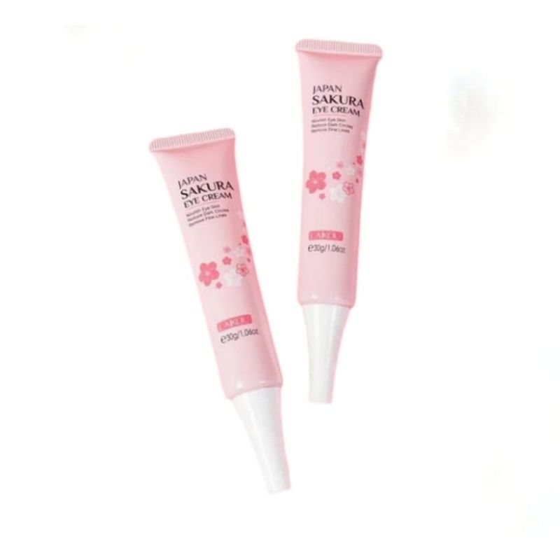 BIOAQUA - PACK 2 CONTORNO DE OJOS JAPAN SAKURA EYE CREAM LAIKOU