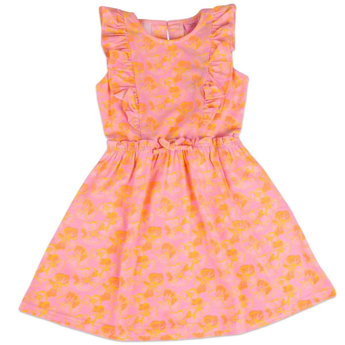 PILLIN - Vestido Jersey Estampado Niña PVY620-23 PILLIN