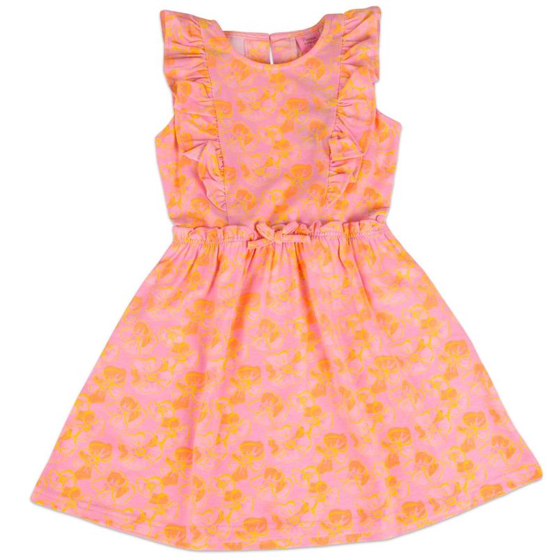 PILLIN - Vestido Jersey Estampado Niña PVY620-23 PILLIN