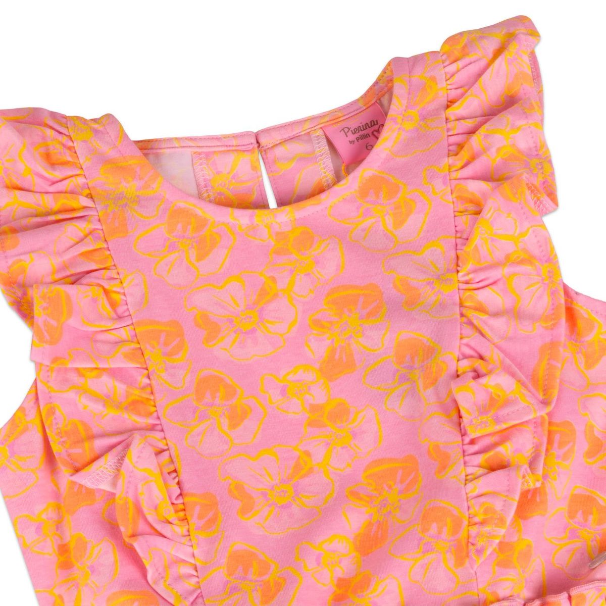 PILLIN - Vestido Jersey Estampado Niña PVY620-23 PILLIN