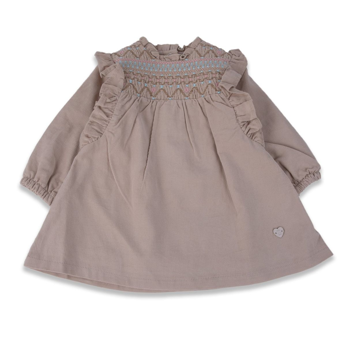 PILLIN - Vestido Bebe Niña PVZ826-24 PILLIN