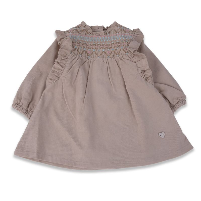 PILLIN - Vestido Bebe Niña PVZ826-24 PILLIN