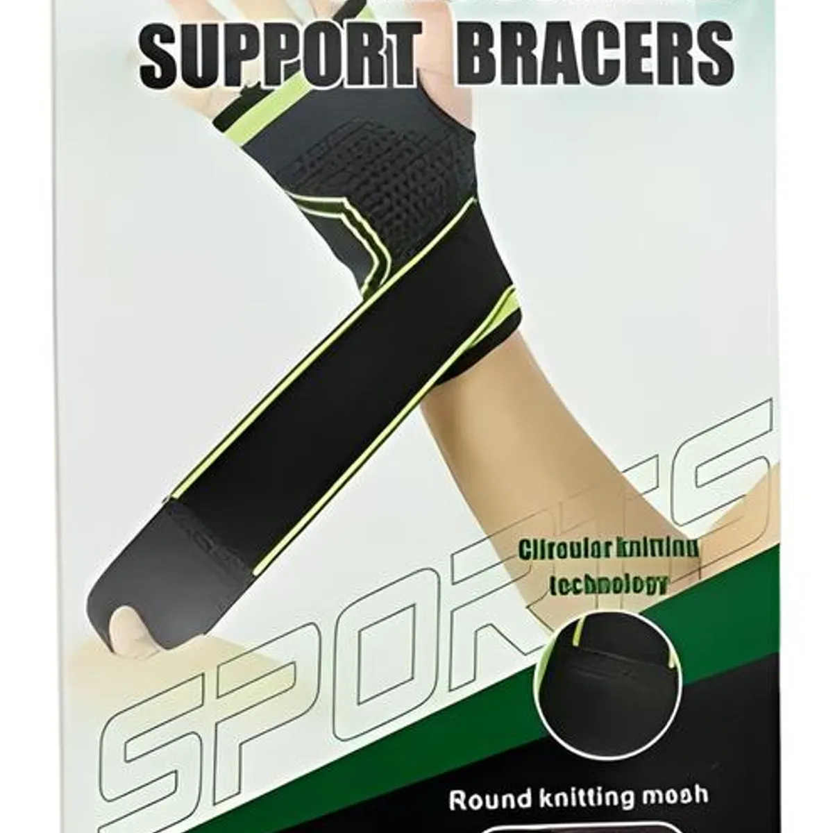 GENERICO - MUÑEQUERA DEPORTIVA ORTOPÉDICA COMPRESIÓN ELÁSTICA ALIVIA DOLOR