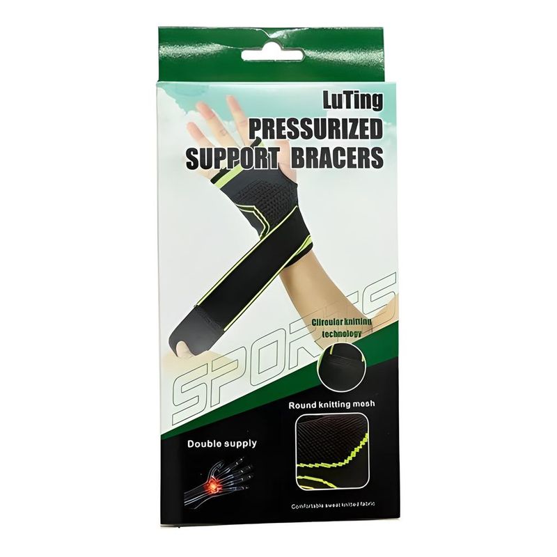 GENERICO - MUÑEQUERA DEPORTIVA ORTOPÉDICA COMPRESIÓN ELÁSTICA ALIVIA DOLOR