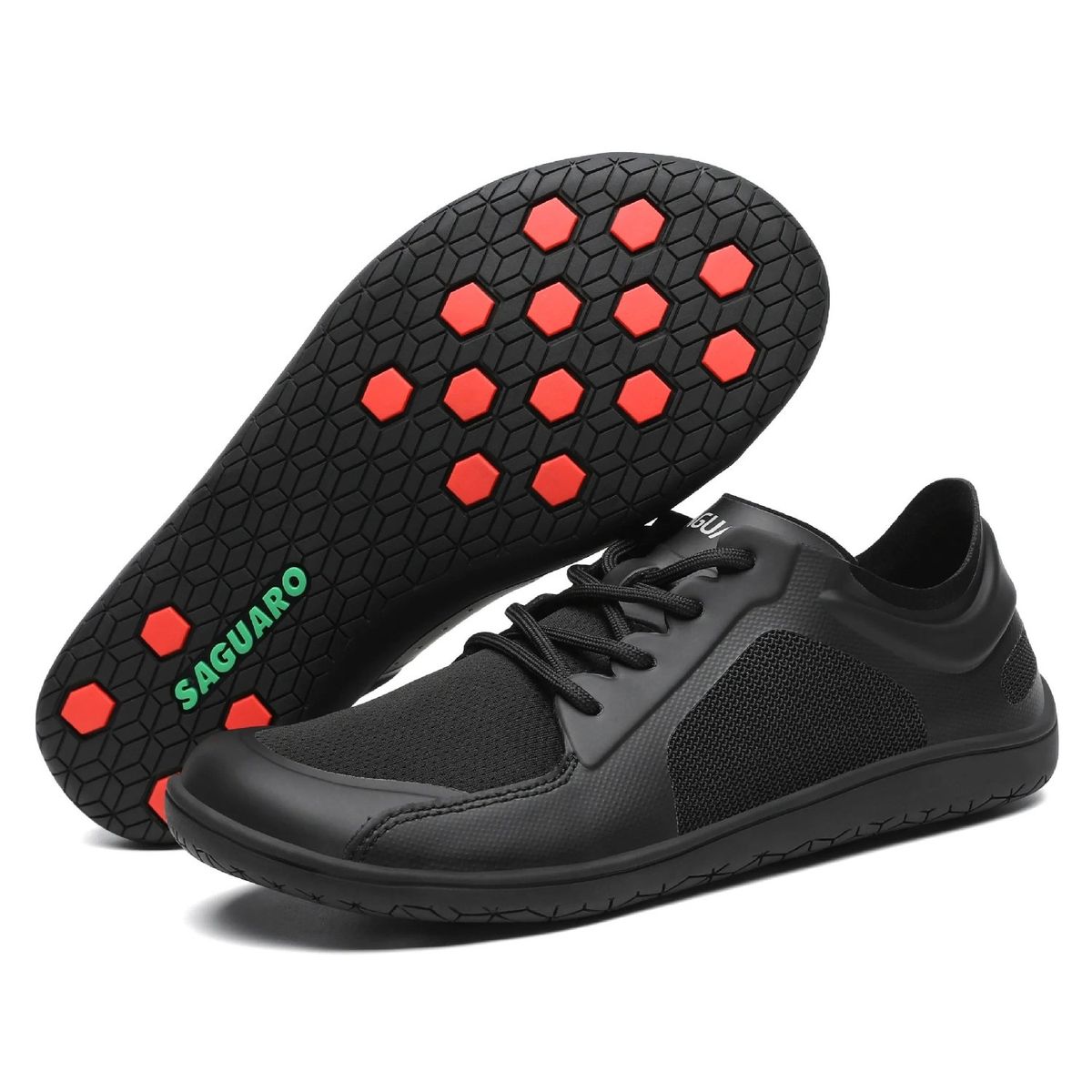 SAGUARO - Saguaro - Zapatilla Wish II  Barefoot Casual - Negro