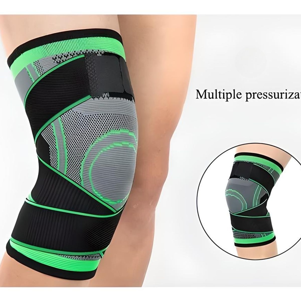 GENERICO - Rodillera Deportiva Ortopédica Compresión Elástica GYM