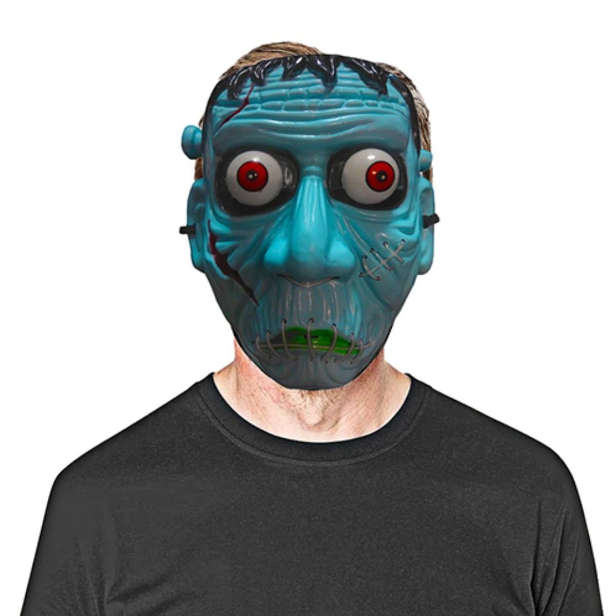 GENERICO - Máscara Disfraz Animado Led más Accesorio Sorpresa