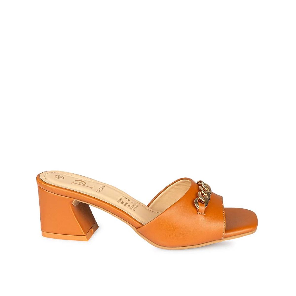 Piazza - Sandalia Slide Casual KATHE-2507 Caramelo Piazza