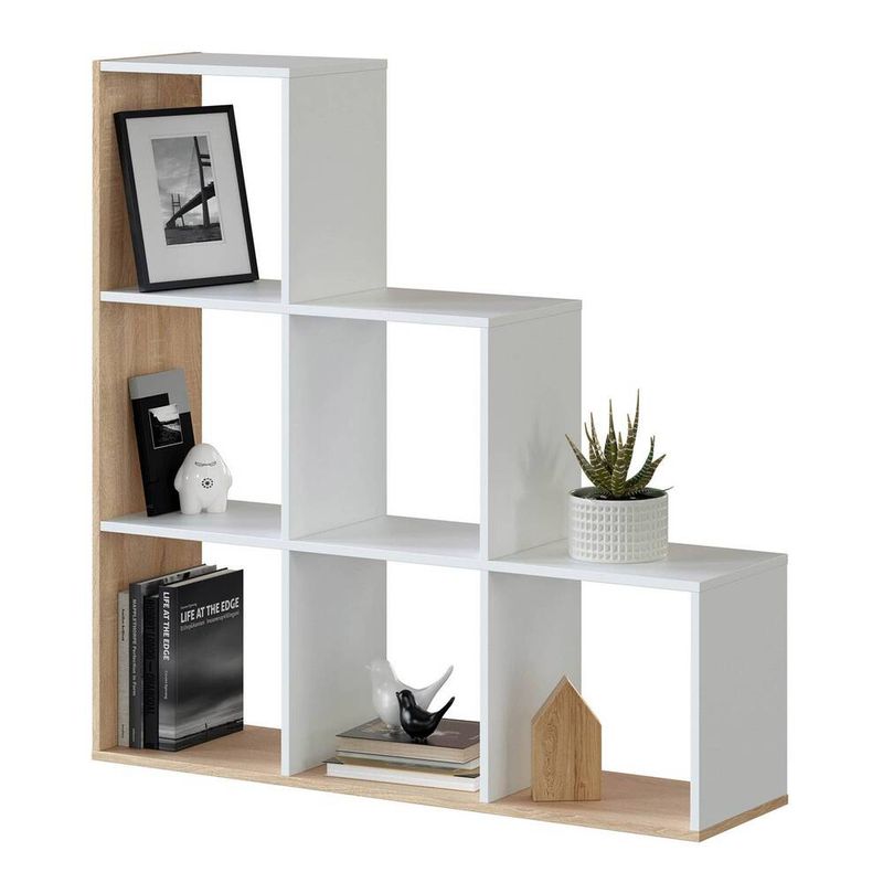 GENERICO - Mueble Estante Triplet Blanco R&R MUEBLES