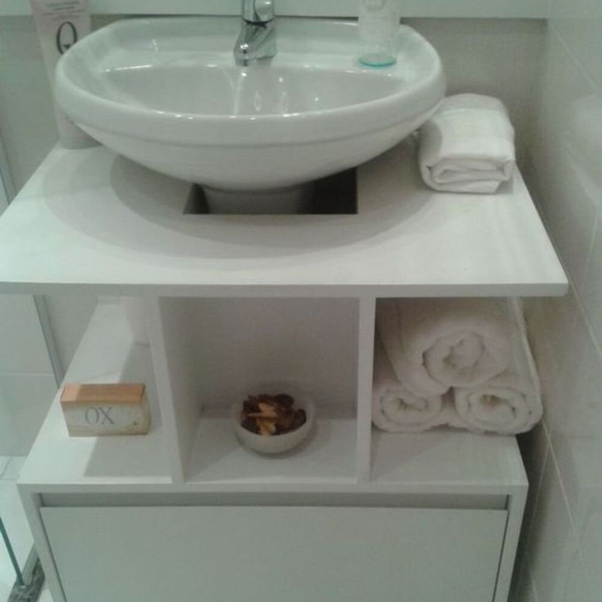 GENERICO - Mueble de Baño Moderno Estefanía 1 cajón R&R Muebles