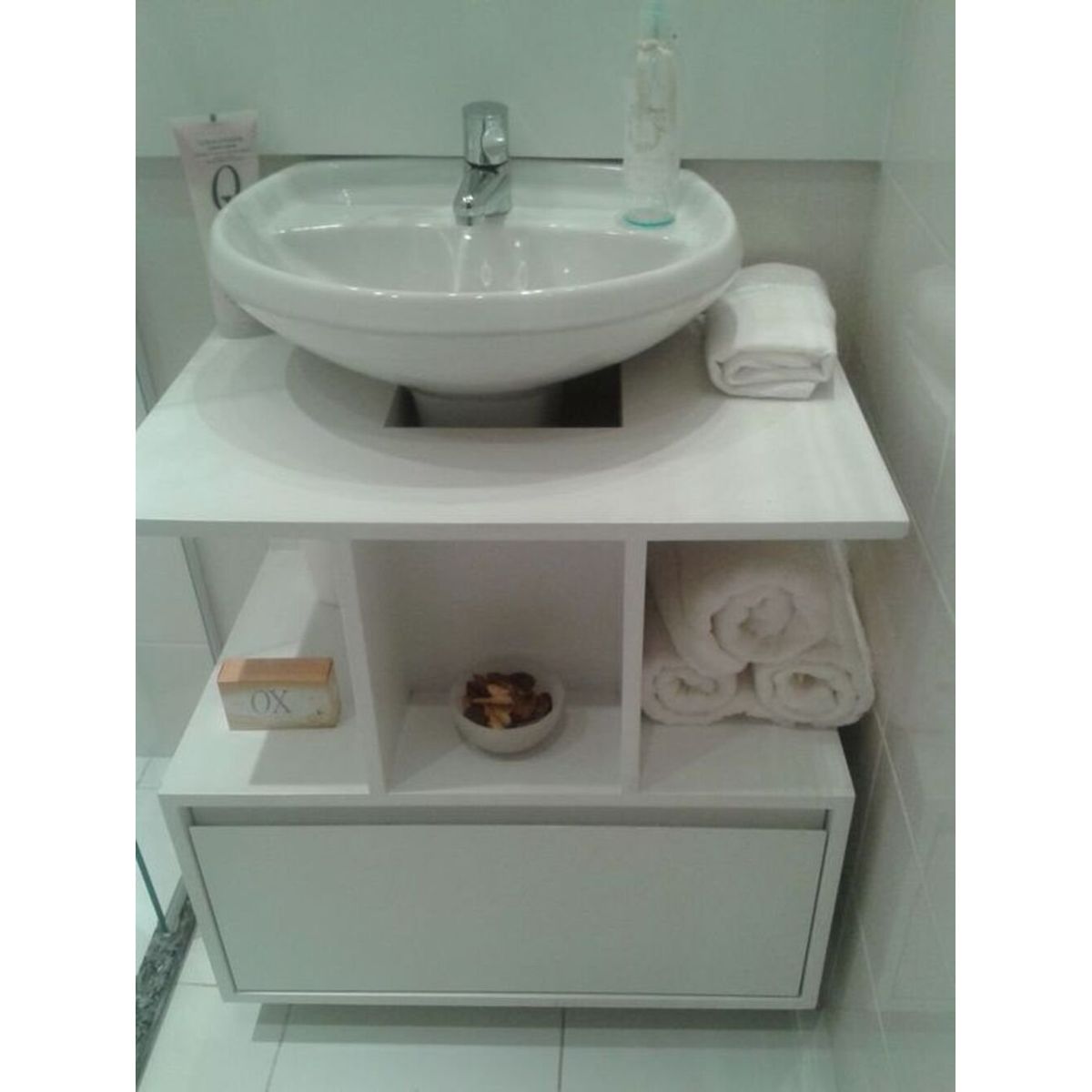 GENERICO - Mueble de Baño Moderno Estefanía 1 cajón R&R Muebles