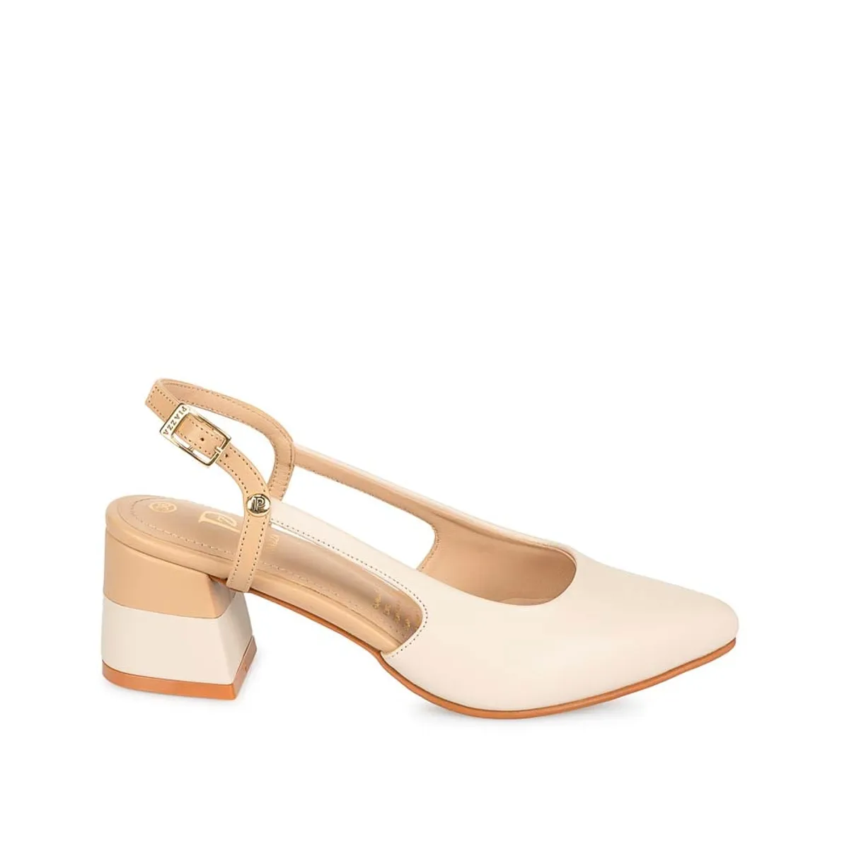 Piazza - Zapato Stiletto Vestir DON-2503 Hueso Piazza