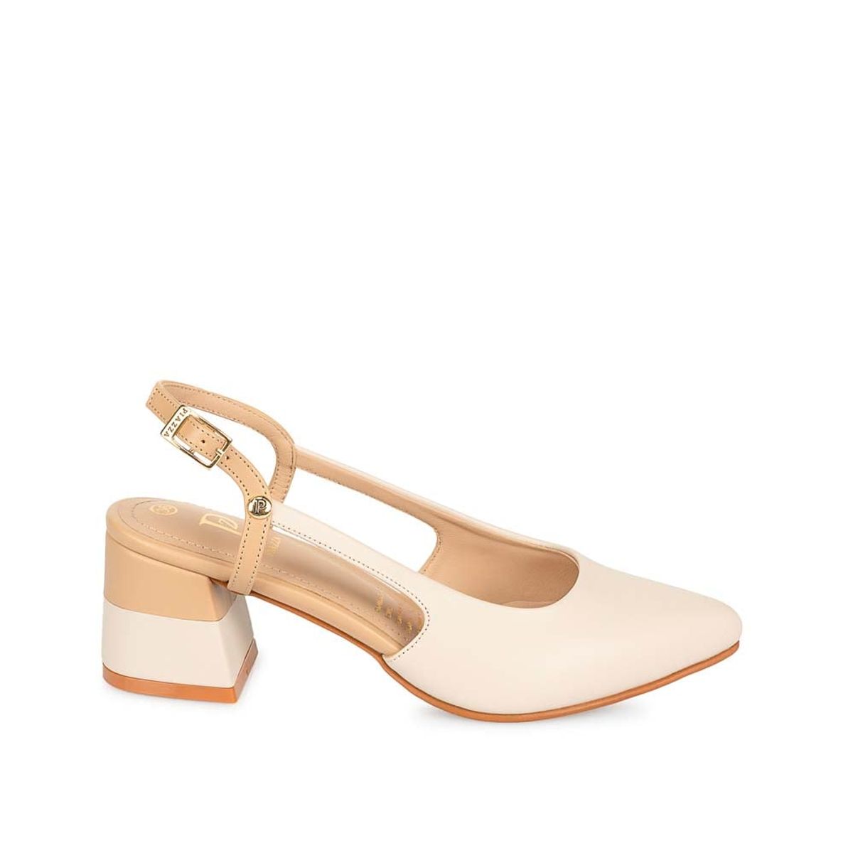 Piazza - Zapato Stiletto Vestir DON-2503 Hueso Piazza