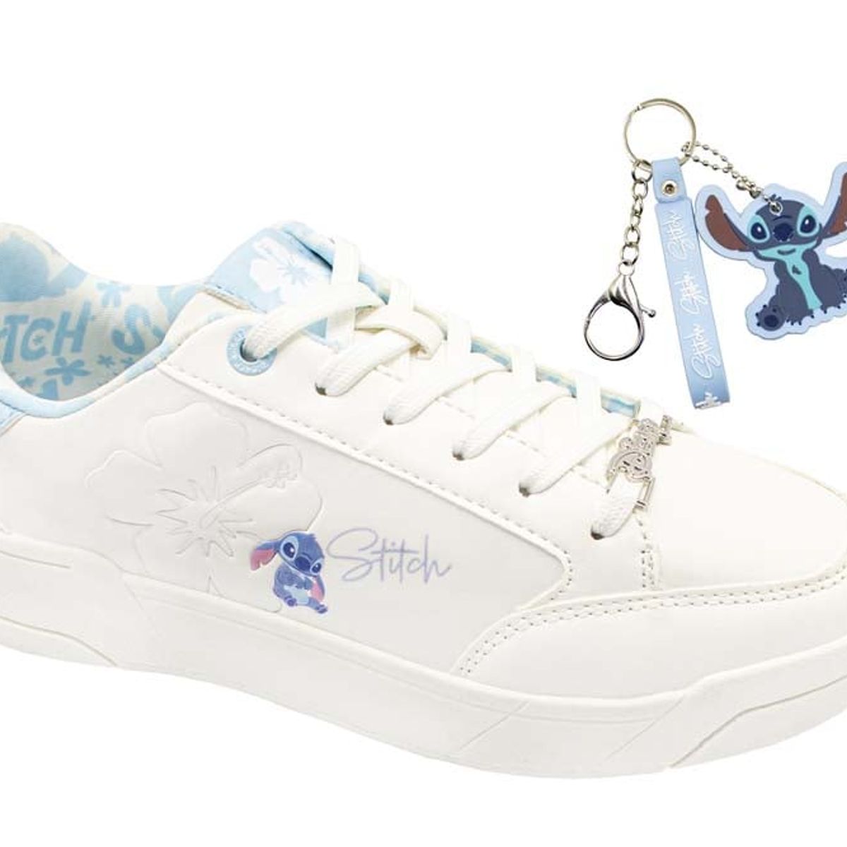 LILO & STITCH - Zapatilla Stitch 2TY-026 BlancoCeleste