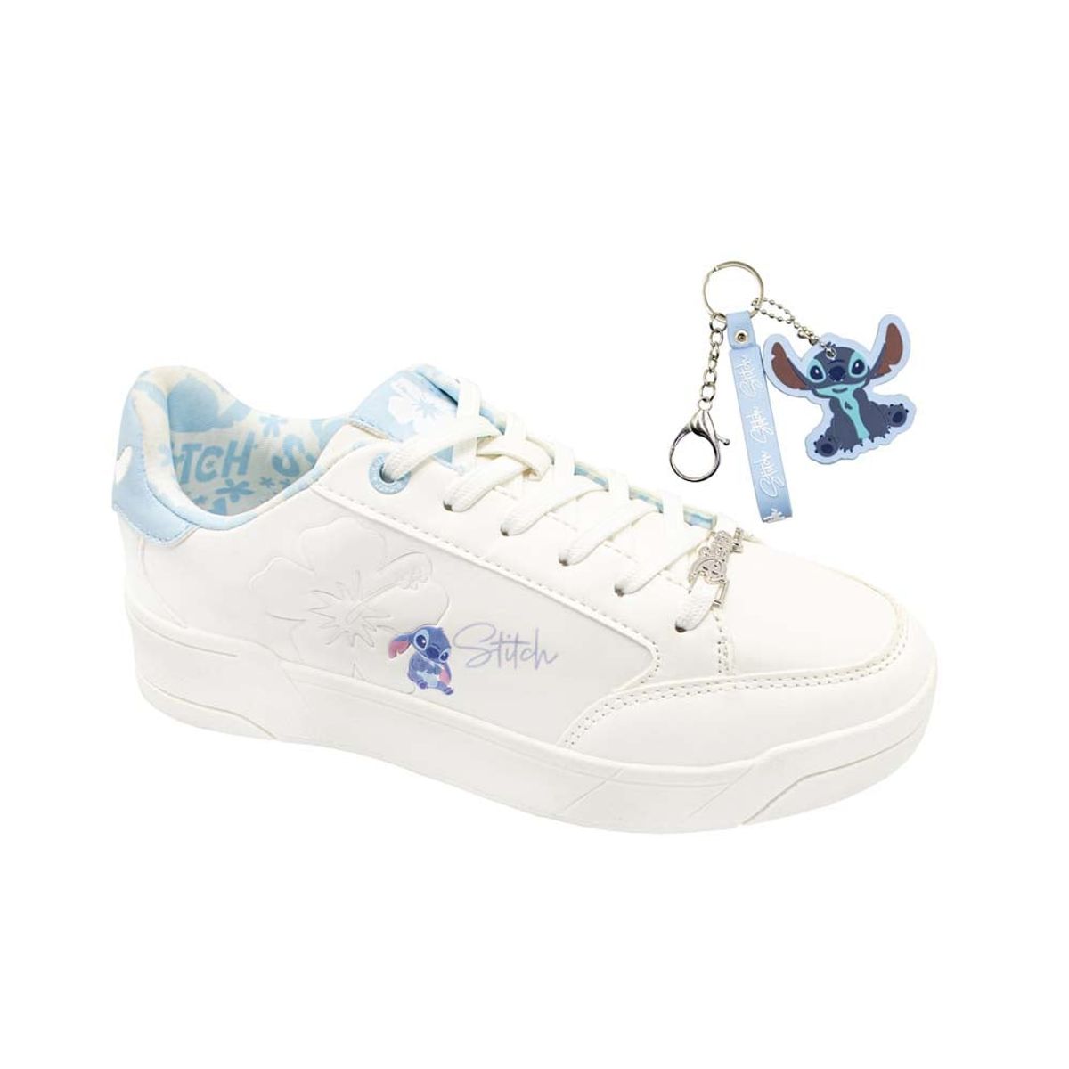 LILO & STITCH - Zapatilla Stitch 2TY-026 BlancoCeleste