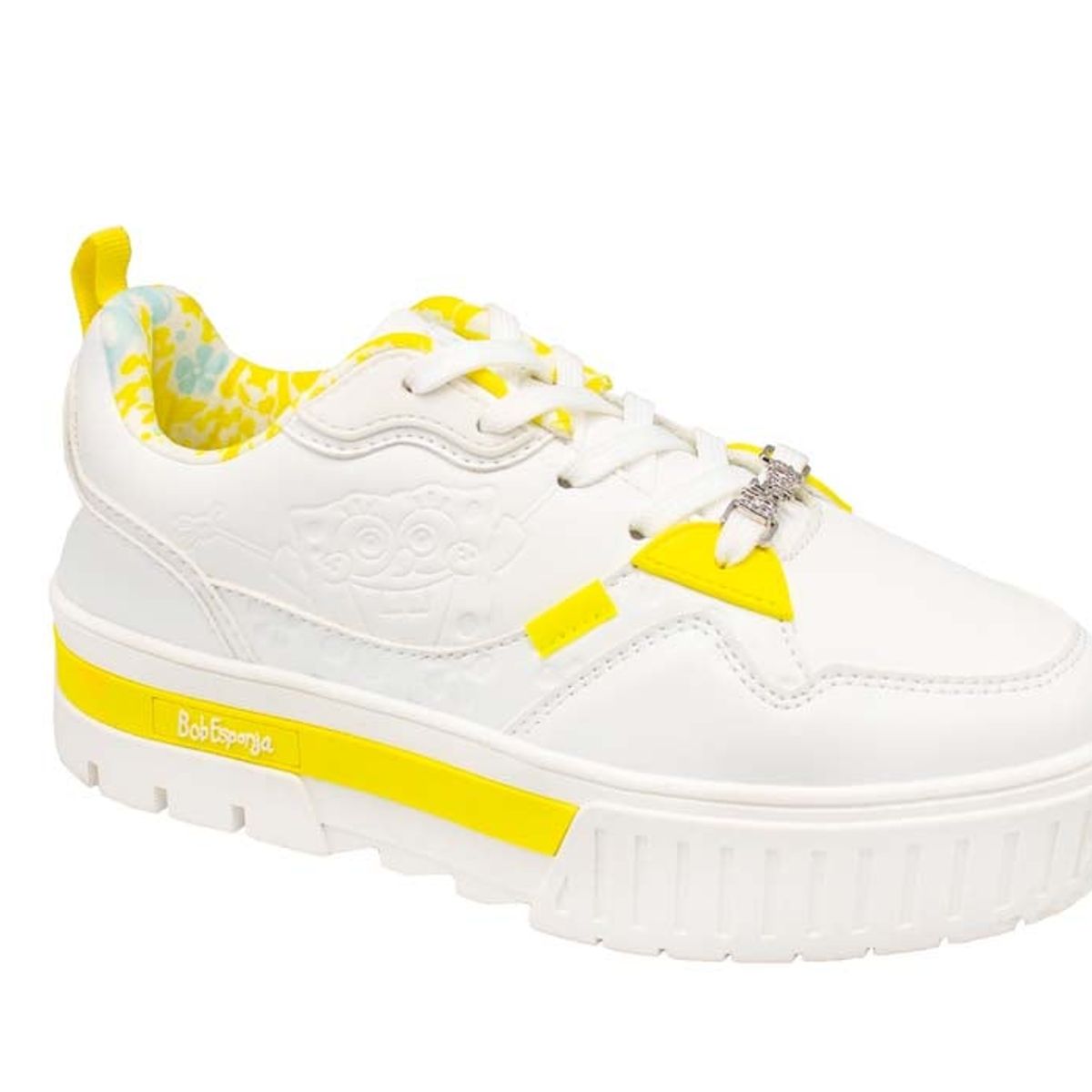 BOB ESPONJA - Zapatilla Bob Esponja 2OY-045 BlancoAmarillo