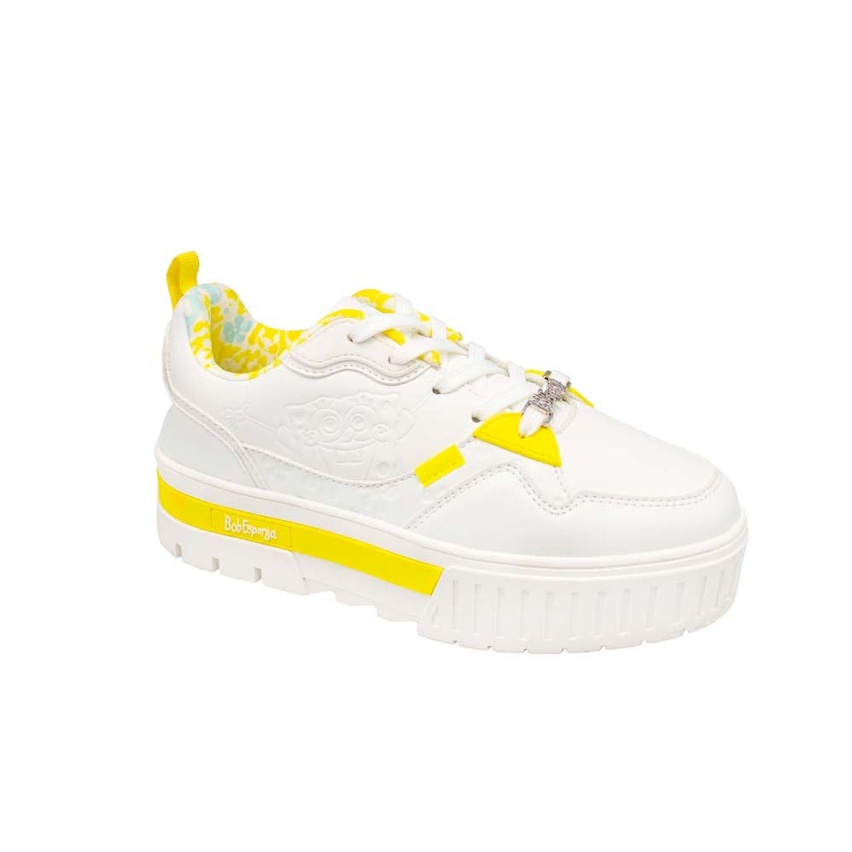 BOB ESPONJA - Zapatilla Bob Esponja 2OY-045 BlancoAmarillo