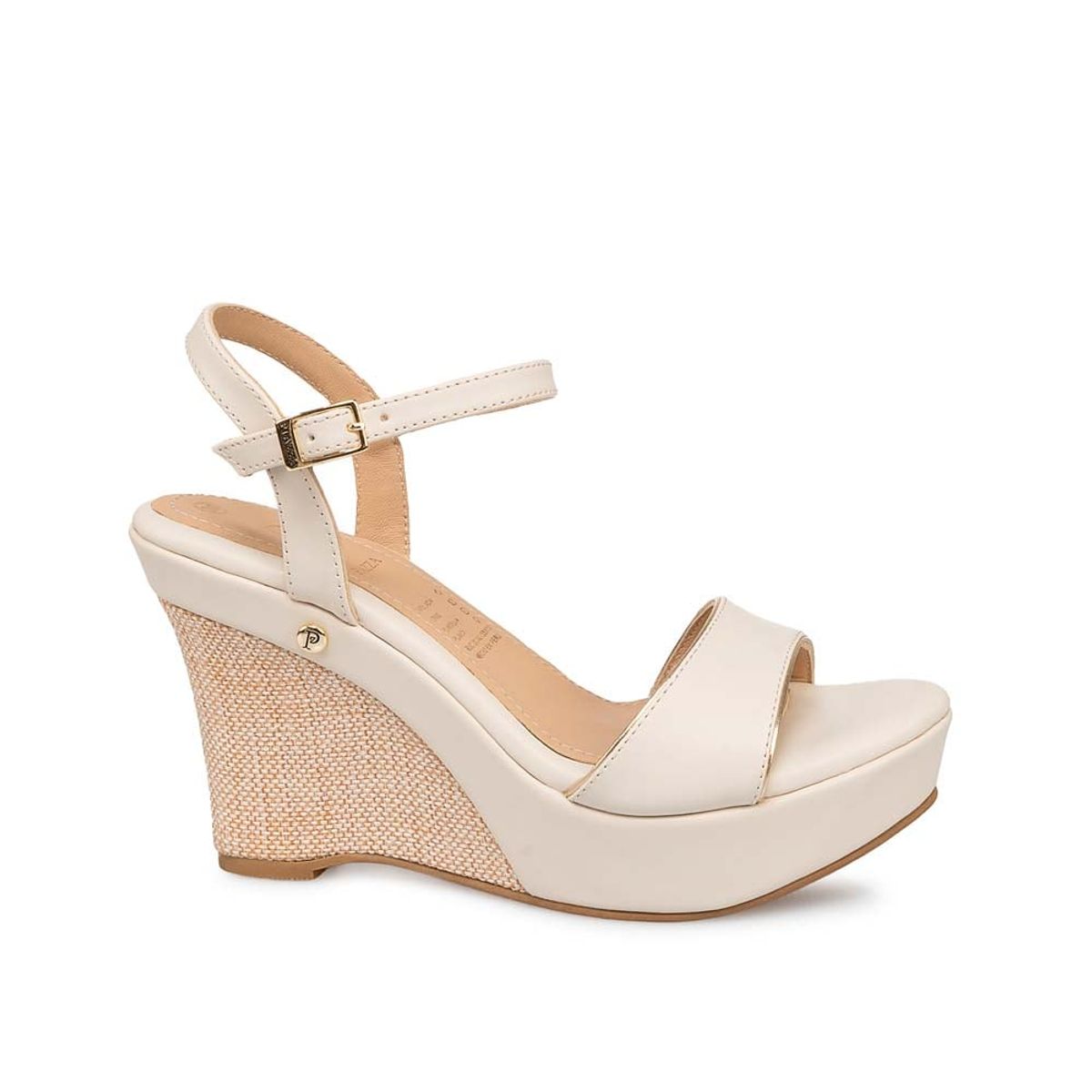 Piazza - Sandalia D'Orsay Casual WAL-386 Hueso Piazza