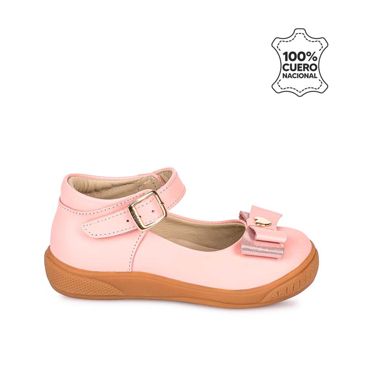 RABBIT - Zapato Maryjane Casual JEFER-2505 Rosado Rabbit Cuero