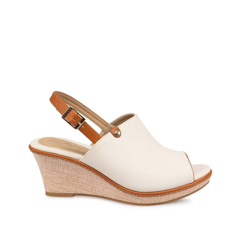 Piazza - Sandalia Sueco Casual MULTI-323 Hueso Piazza