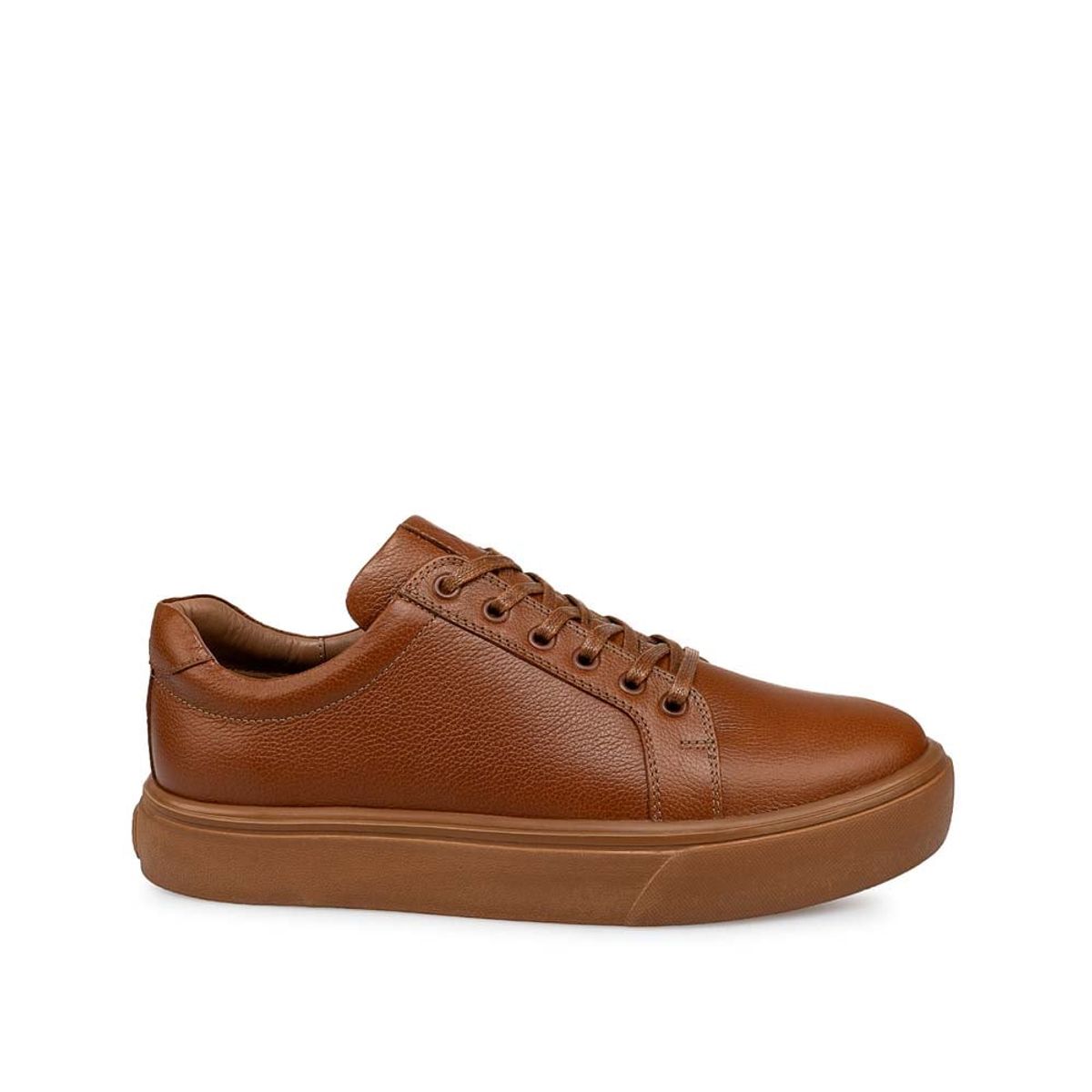 VIALE - Zapatilla Casual MIJHAEL-2503 Mocca Viale Homme Cuero