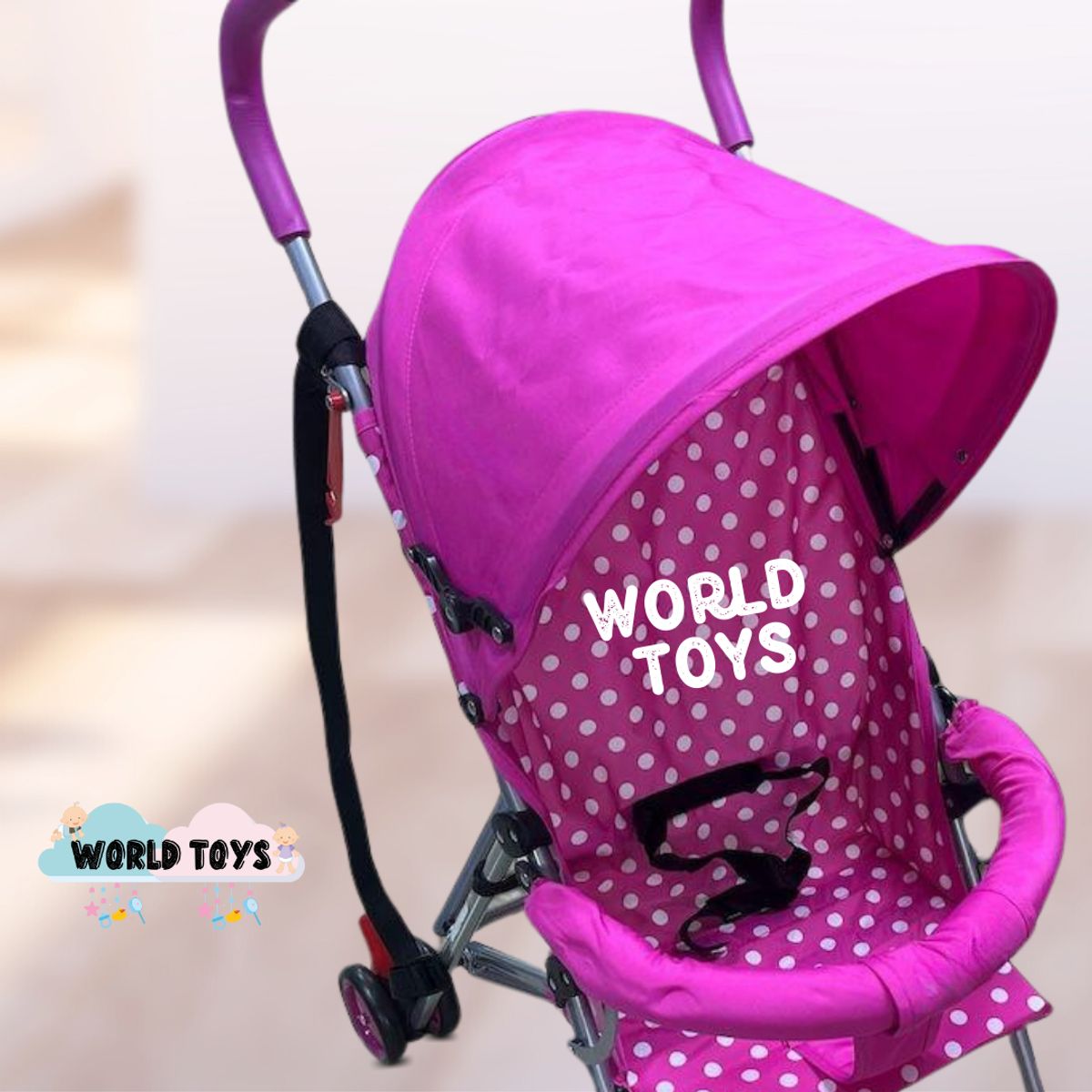 BABY - Coche Bastón «HASEL» Edición Limitada Pink