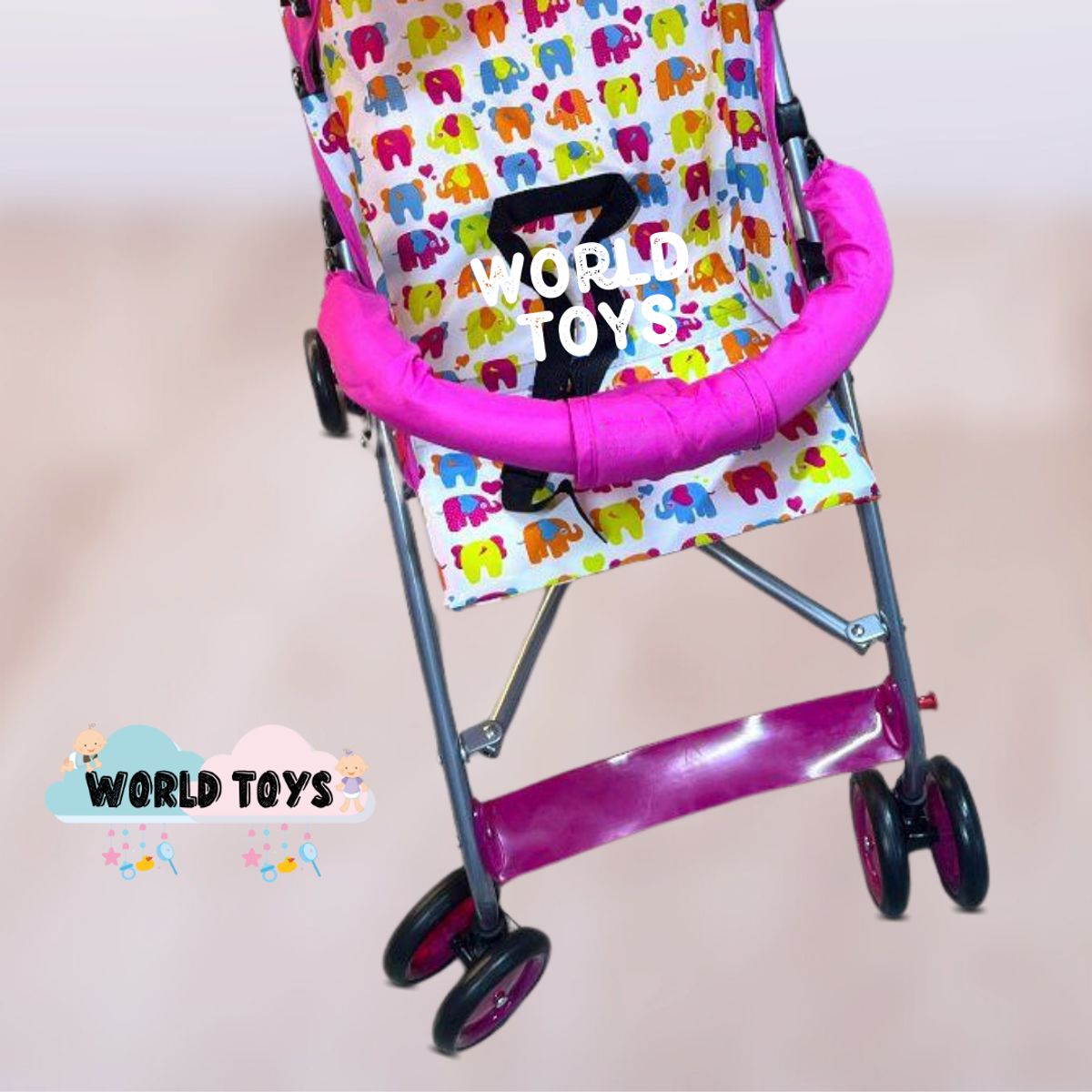 BABY - Coche Bastón «HASEL» Edición Limitada Light Pink