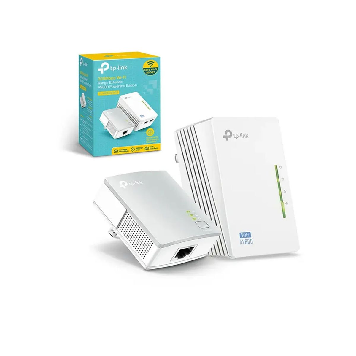 TP LINK - Kit Extensor TL-WPA4220KIT Powerline WiFi AV600 a 300 Mbps